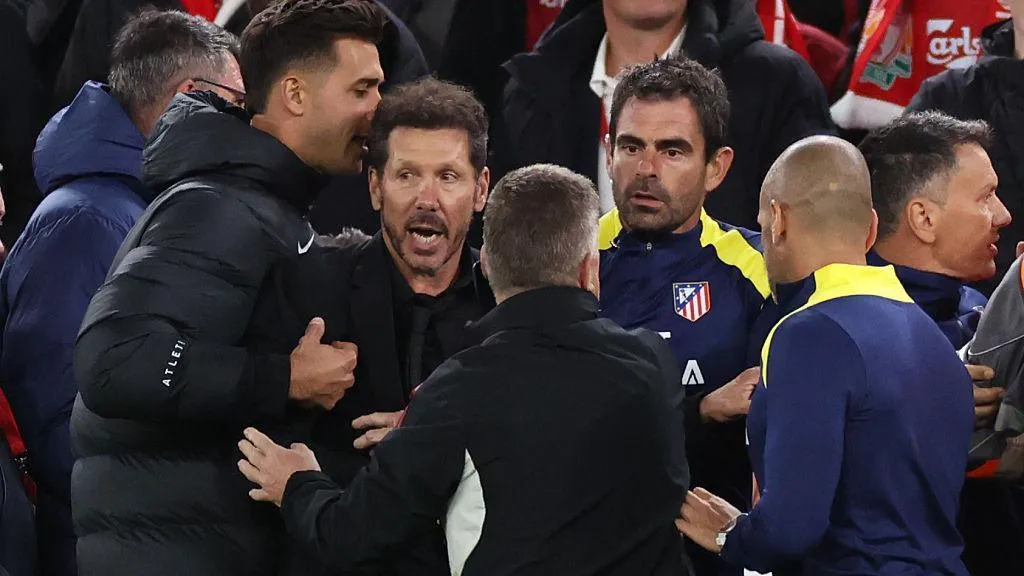 Atletico's Coach Shares Apology After Confrontation involving Anfield Fans