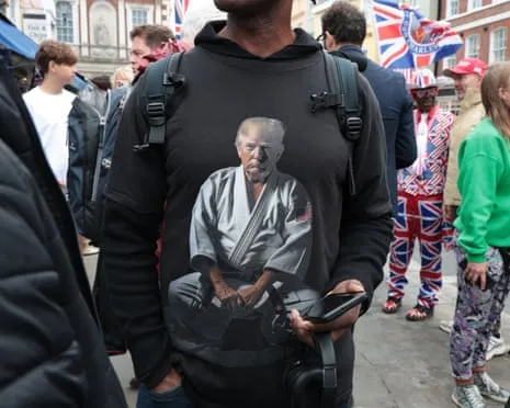 Enthusiastic Supporters Converge in the Historic Town to Animate the President’s Festival of Nothing