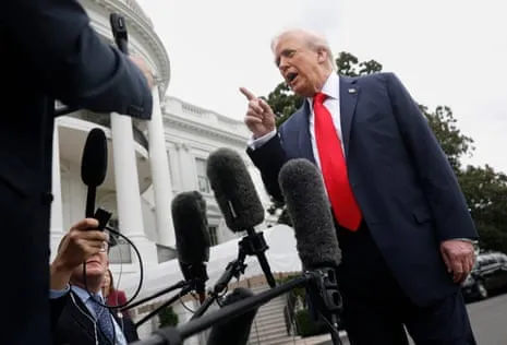 Ex-President Trump Confronts Down Under Reporter, Confirms Meeting with Albanese